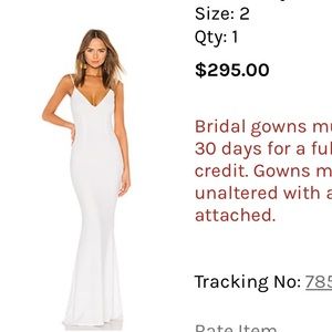 NWOT Bambi Bridal Gown